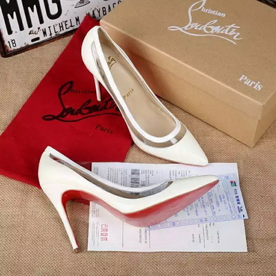 Christian Louboutin Shallow mouth stiletto heel Shoes Women--002